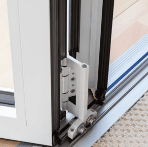 Opal Finesse Aluminium Bifold doors hinge view