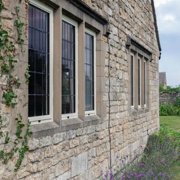 Heath Opal Heritage Windows with Georgian Bars