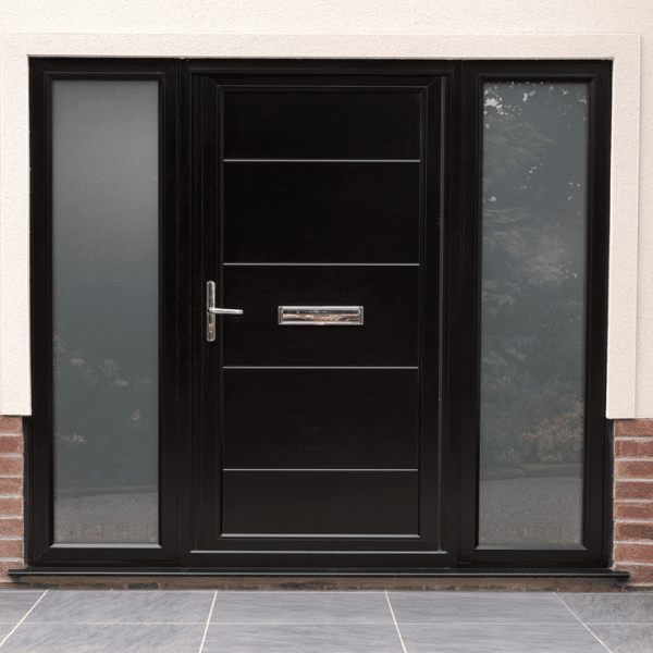 Origin Aluminium Black Front Door