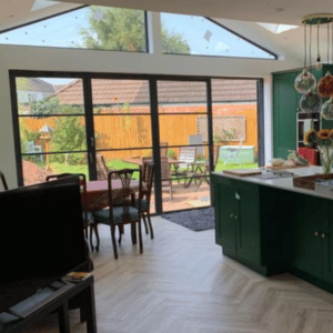 Origin-bifold-doors-in-kitchen-extension