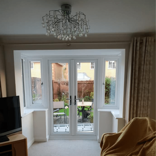White-uPVC-French-doors-and-side-windows