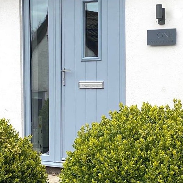 Solidor Turin Composite door in Duck egg blue