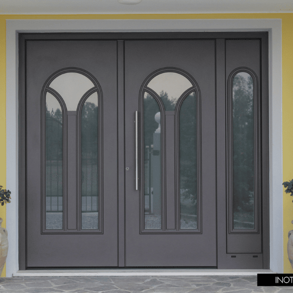 10 Stunning Spitfire aluminium front door with arch detail