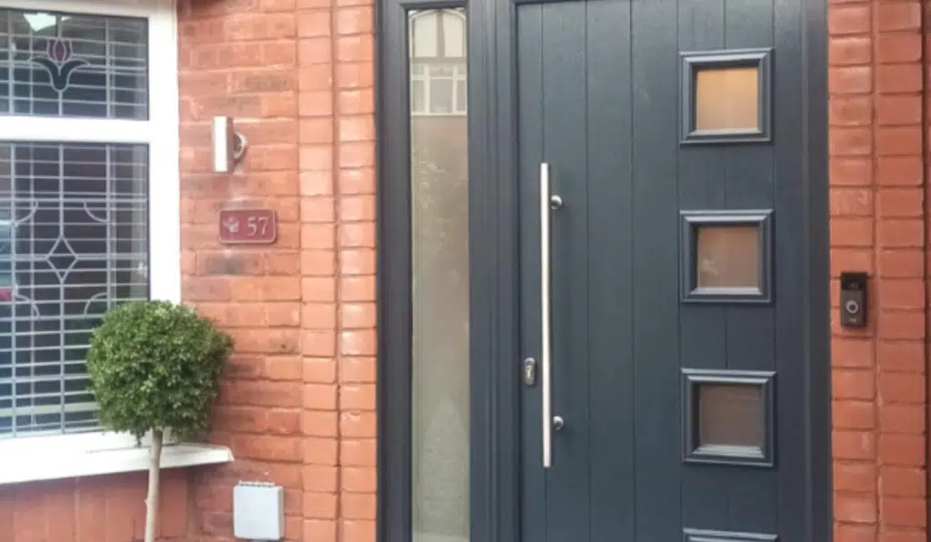 solidor and ultion locks for a secure front door