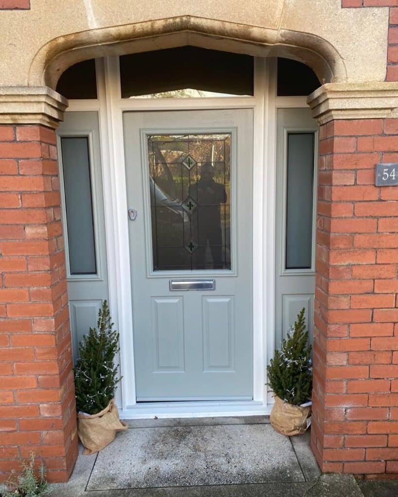 Chartwell green residential door