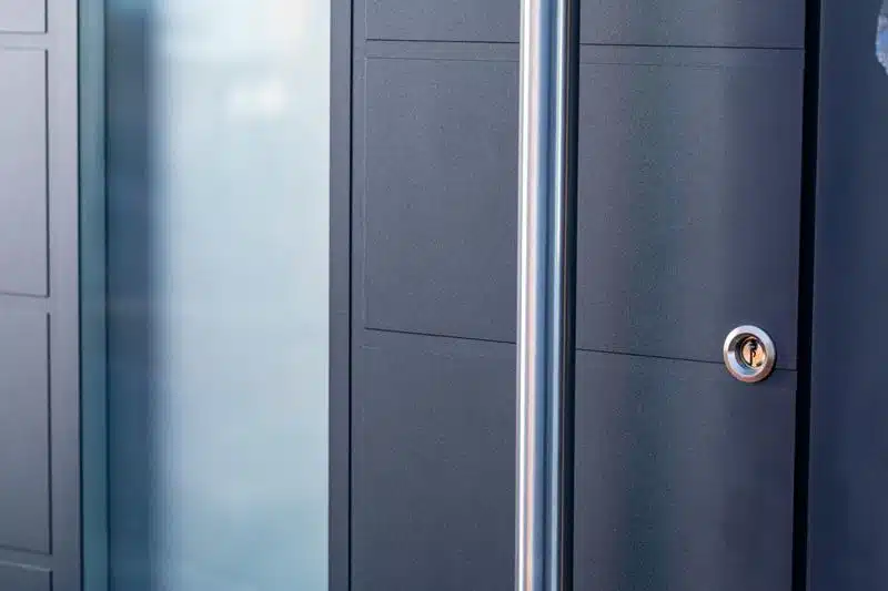 Aluminium residential door
