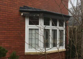 flush windows to replicate timber
