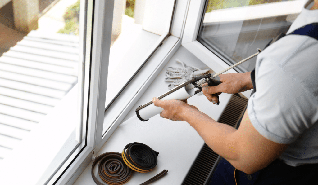 fixing draughty windows
