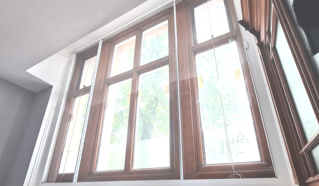 secondary glazing on wood windows